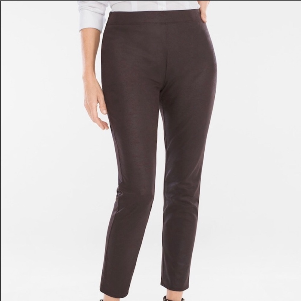 NWT Chico’s | Faux Suede Leggings